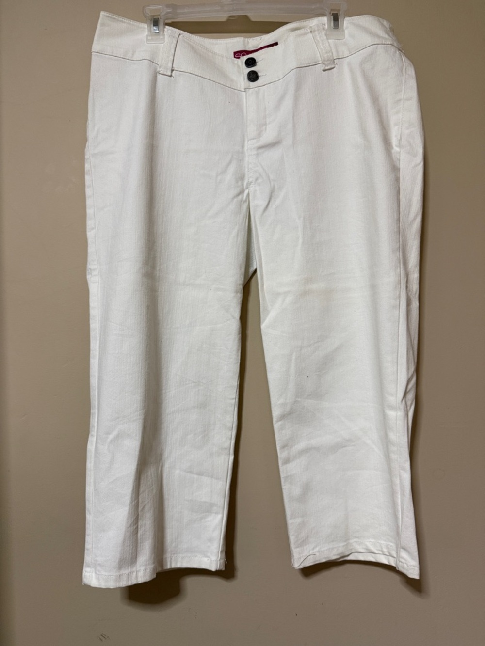 SO White Stretch Midrise Pants